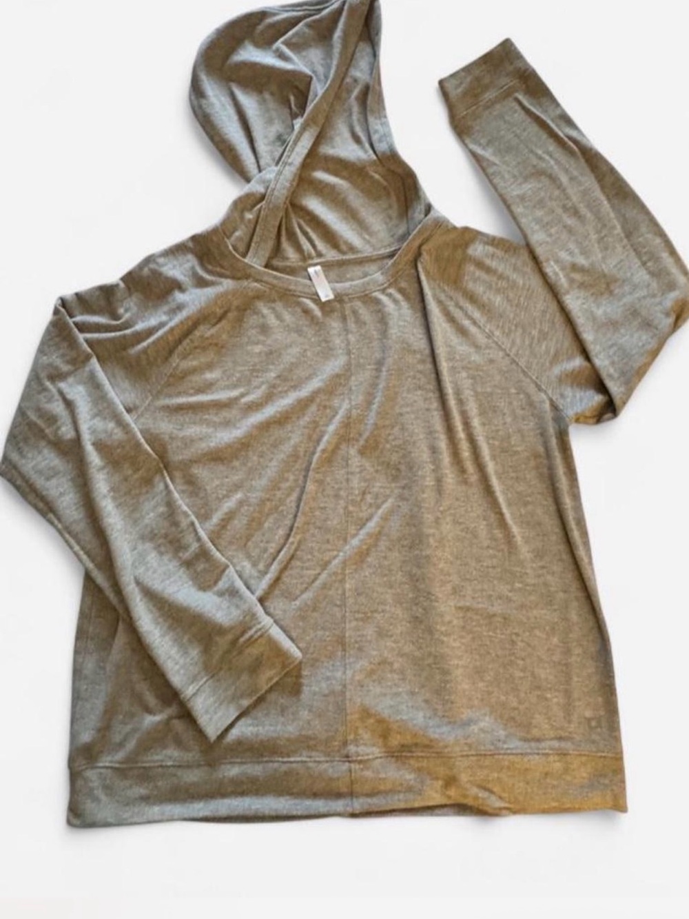 GapFit L Women’s Lightweight Hoodie - Gray